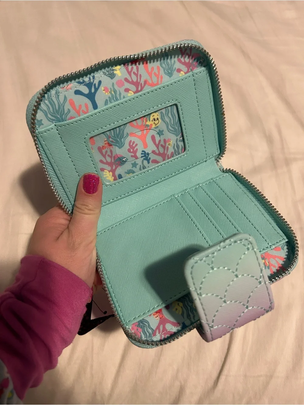 NWT Loungefly Little Mermaid Wallet - Picture 5 of 6
